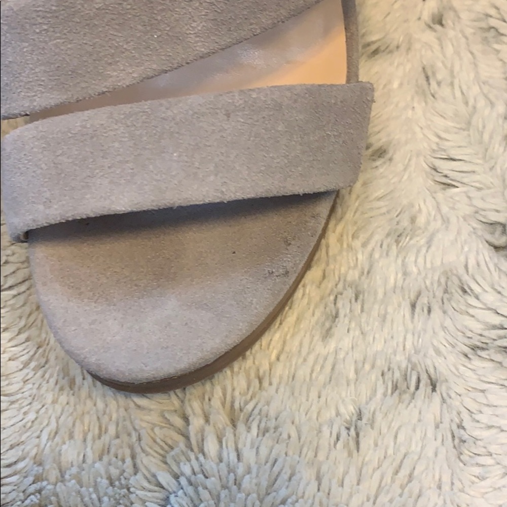 Sole Society Charvi Platform Wedge Suede Sandal - Picture 8 of 10